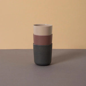 Pack of 3 Bamboo Cups (available in 2 colors)