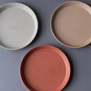Pack of 3 Bamboo Plates (available in 2 colors)