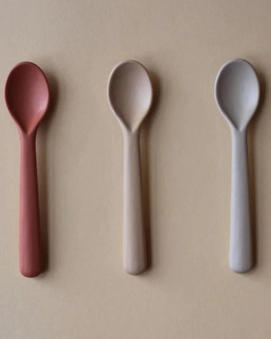 Pack of 3 Bamboo Spoons (available in 2 colors) 🌿