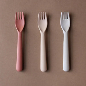 Pack of 3 Bamboo Forks (available in 2 colors) 🌿