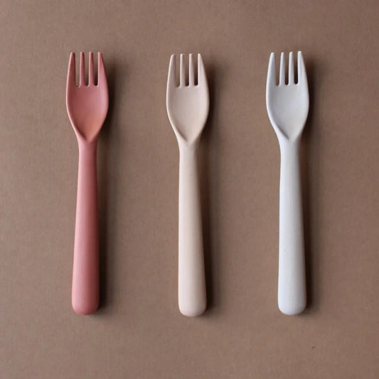 Pack of 3 Bamboo Forks (available in 2 colors) 🌿