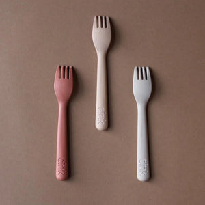 Pack of 3 Bamboo Forks (available in 2 colors) 🌿