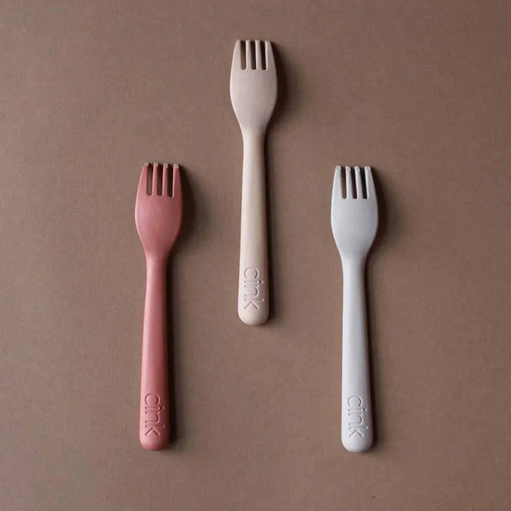 Pack of 3 Bamboo Forks (available in 2 colors) 🌿