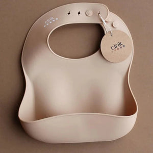 Bib de silicone (available in 5 colors)