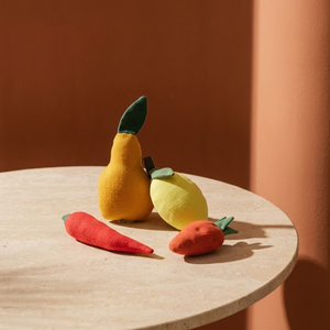 Fabric Toy SPICY FRUITS (4 pieces)