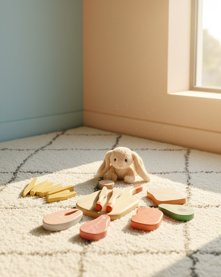 Wooden Toy BARBECUE