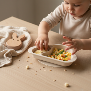 Cloud Silicone Plate with Suction Base (available in 3 colors)