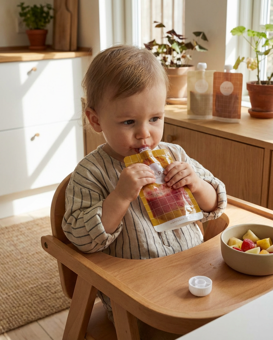 Pack of 3 Refillable Smoothie Pouches - Kit x 3 pcs. (available in 2 colors)
