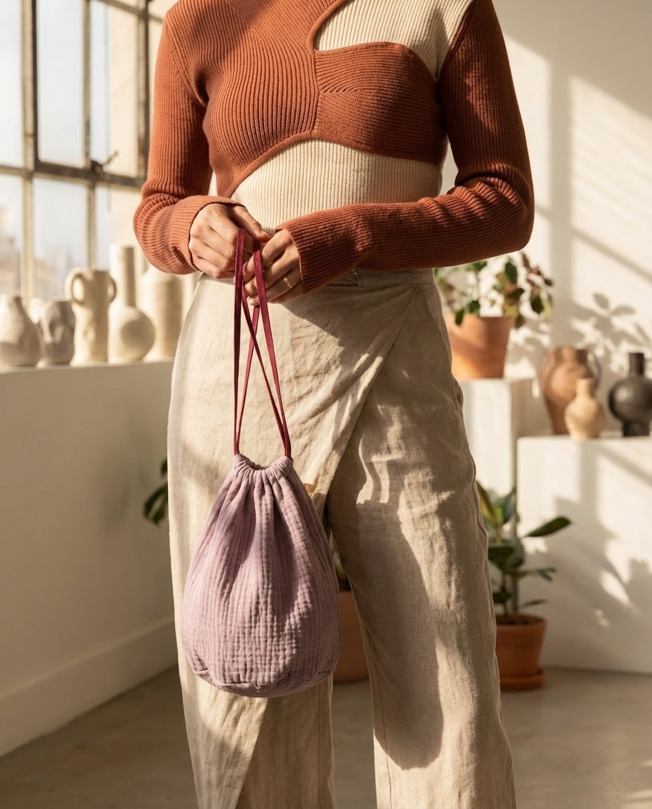 Multi-Purpose Bag ROMA dusty mauve