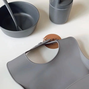 Bib de silicone (available in 5 colors)