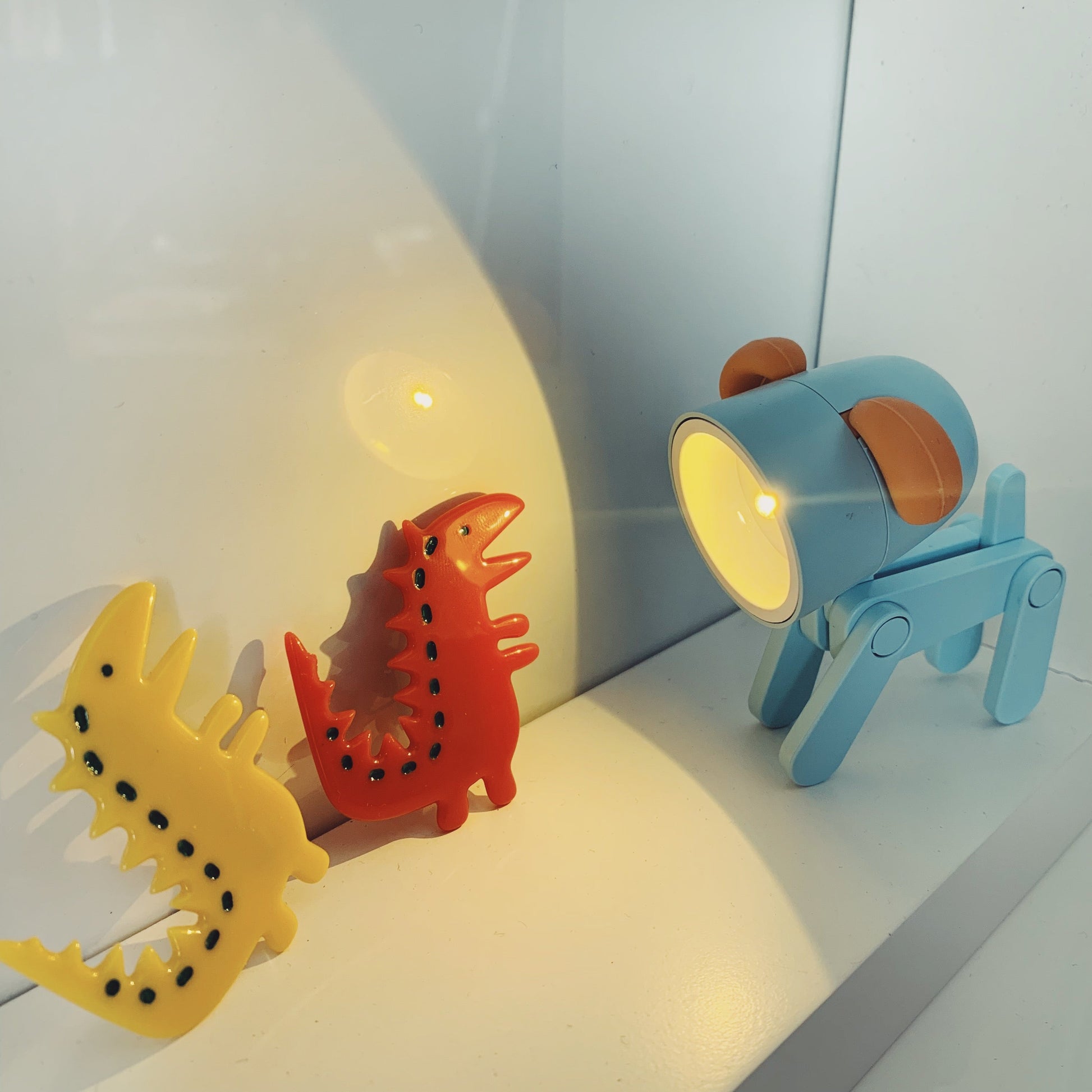 Little Monster-Chasing Flashlight Puppy 🐾🌙 (available in 6 colors)
