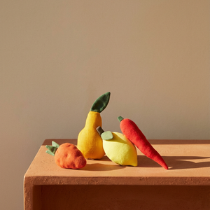 Fabric Toy SPICY FRUITS (4 pieces)