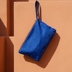 Toiletry Pouch "Organized Chaos" (Blue) - Your Adventure Helper