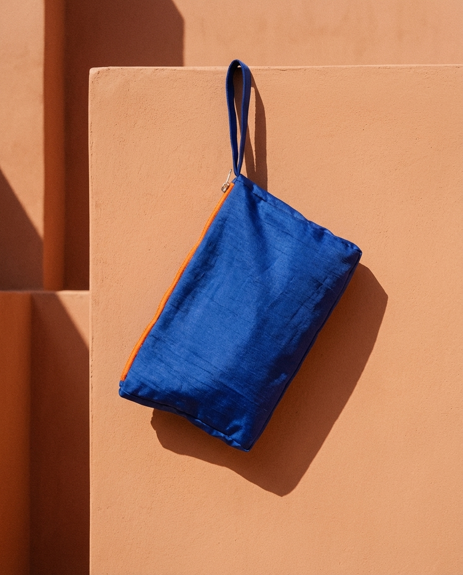 Toiletry Pouch "Organized Chaos" (Blue) - Your Adventure Helper