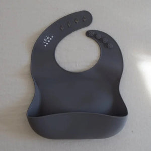 Bib de silicone (available in 5 colors)