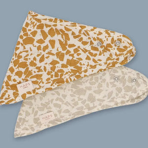 Pack of 2 Bibs Bandana de Muslin Orgánica (available in 2 colors)