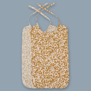 Pack of 2 bibs grandes de muslin