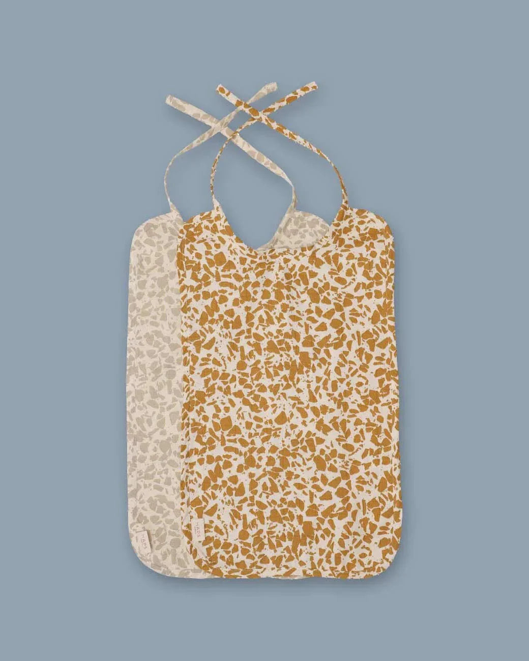 Pack of 2 bibs grandes de muslin