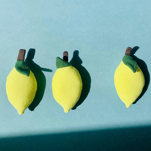 Linen Toy LEMON (1 piece)