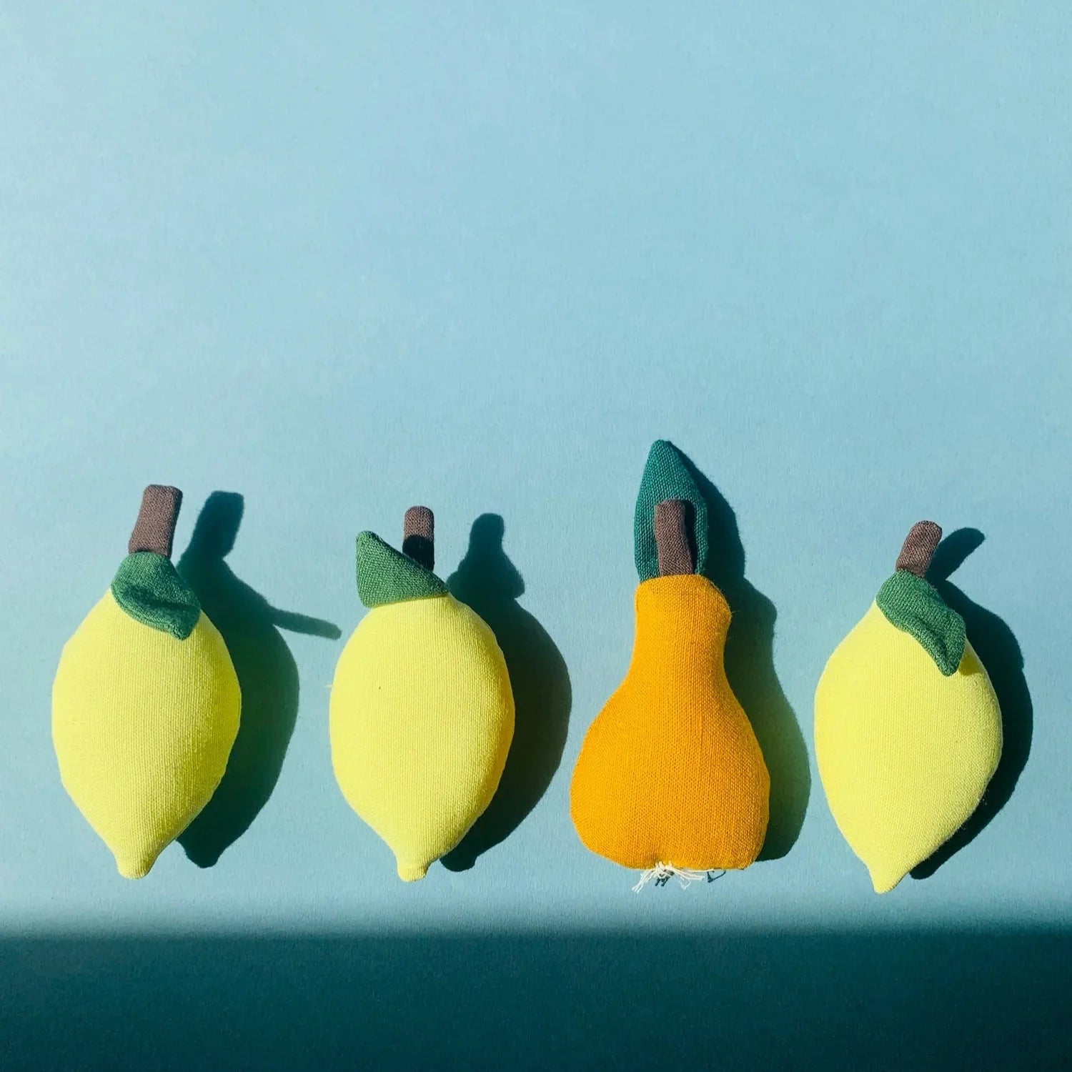 Fabric Toy PEAR (1 piece)