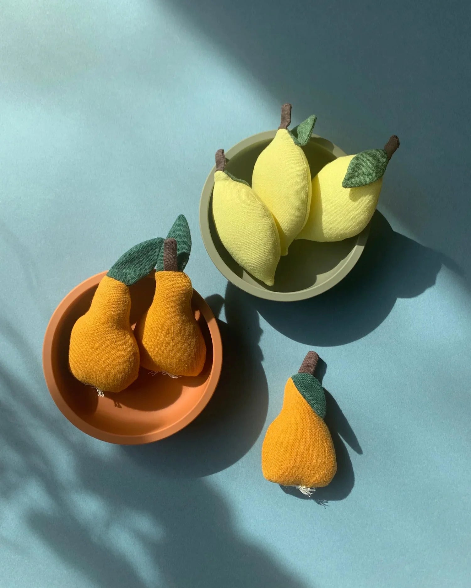 Fabric Toy PEAR (1 piece)