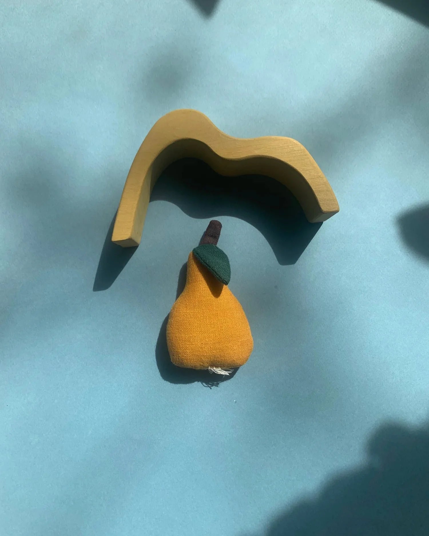 Fabric Toy PEAR (1 piece)