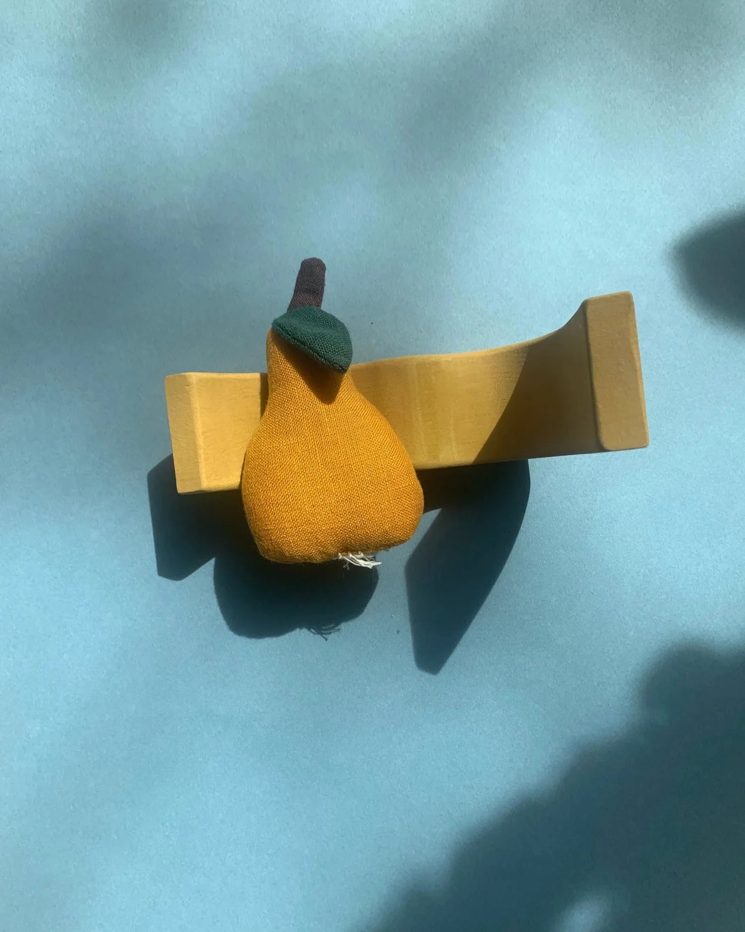 Fabric Toy PEAR (1 piece)