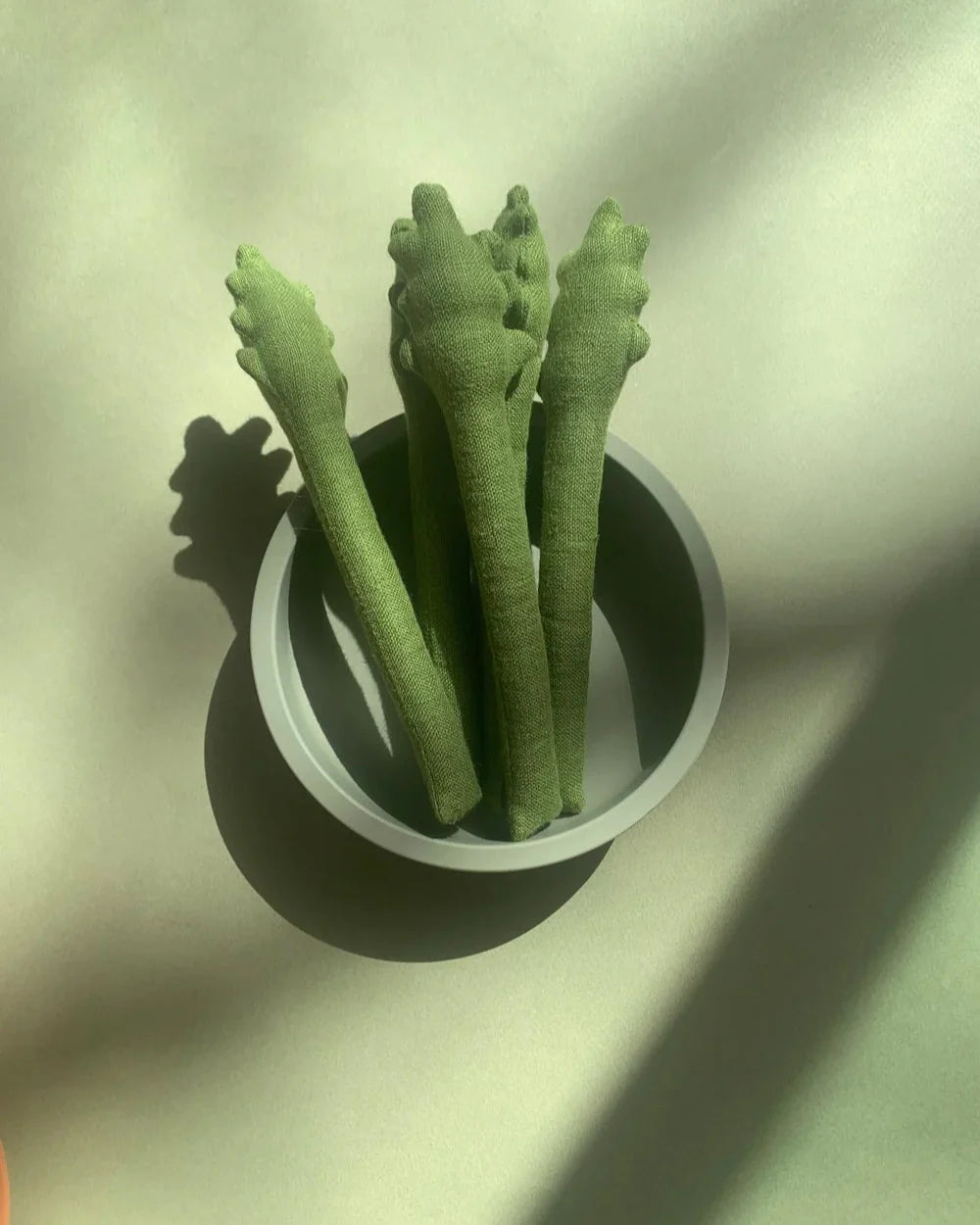 Linen Toy ASPARAGUS (1 piece)