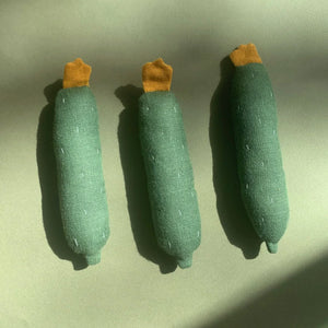 Fabric Toy CUCUMBER (1 piece)