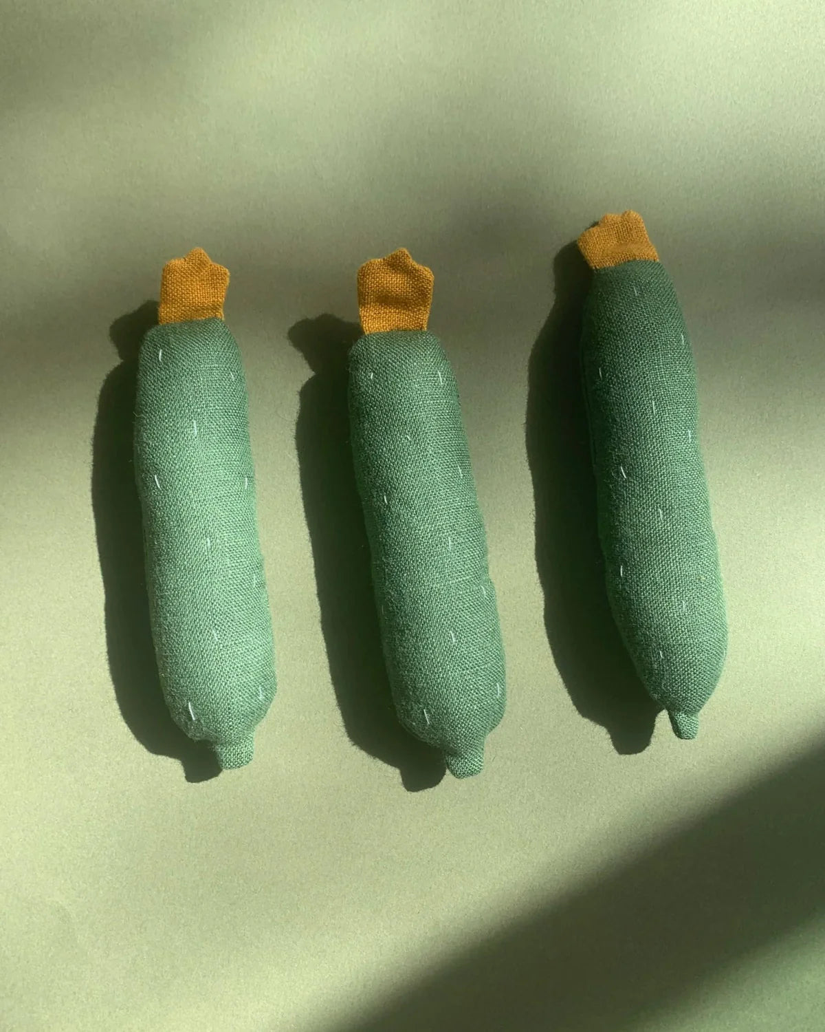 Fabric Toy CUCUMBER (1 piece)