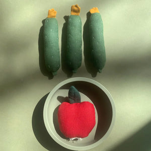 Fabric Toy CUCUMBER (1 piece)