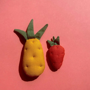 Fabric Toy PINEAPPLE (1 piece)
