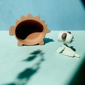 Dino Silicone Small Plate (available in 3 colors) 🦕