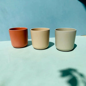 Pack of 3 Bamboo Cups (available in 2 colors)