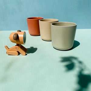 Pack of 3 Bamboo Cups (available in 2 colors)