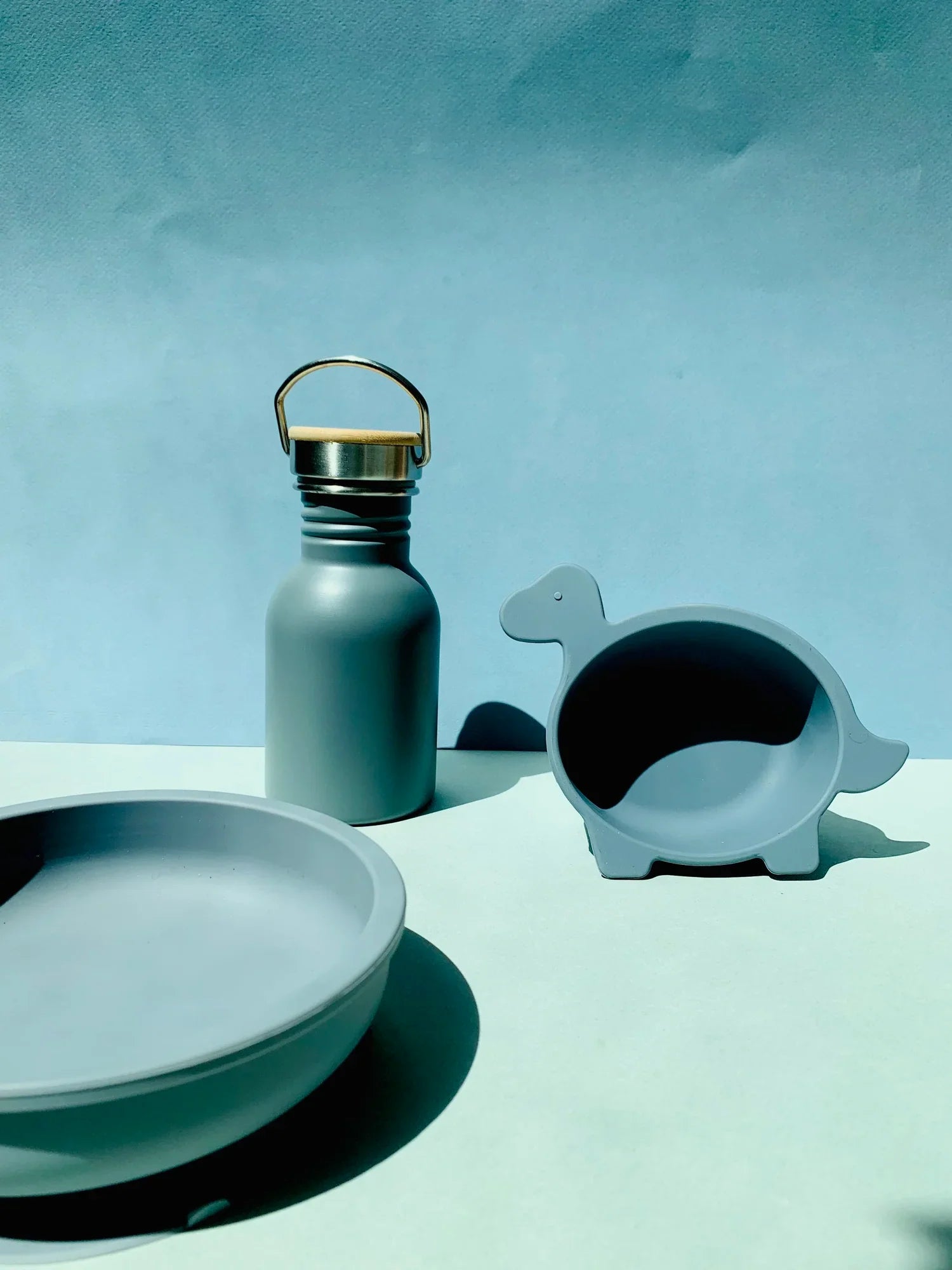 Dino Silicone Small Plate (available in 3 colors) 🦕