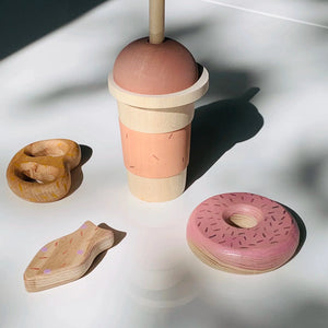 Wooden Toy LATTE CUP