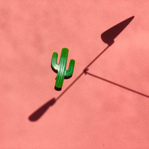 Hair Clip cactus (available in 2 colors)