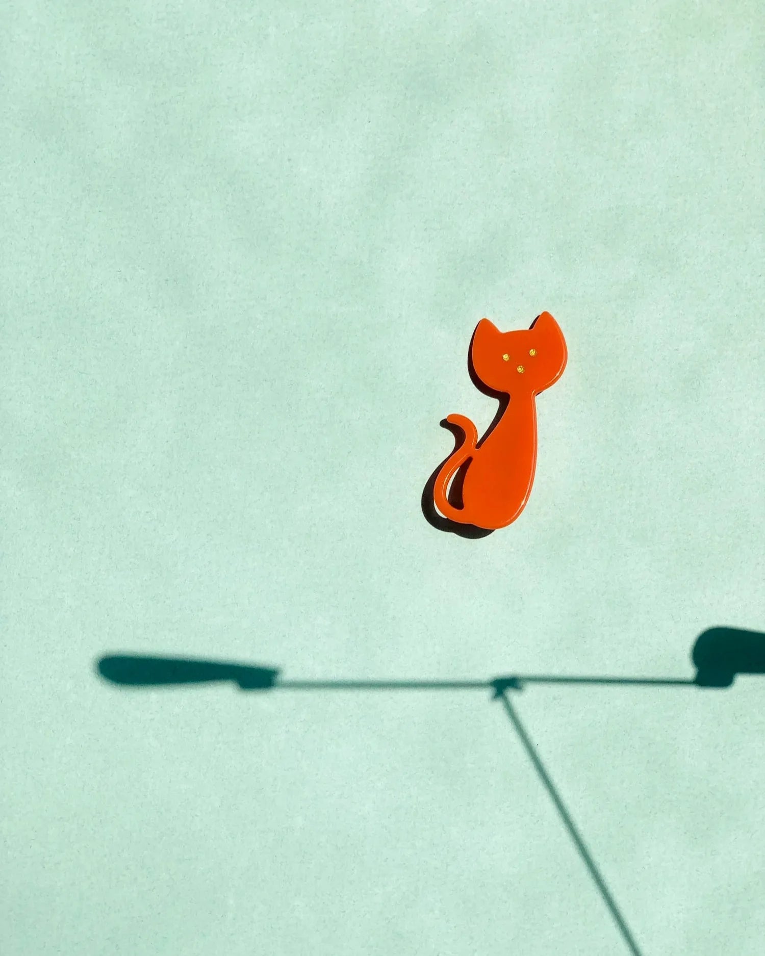 Hair Clip cat (available in 2 colors)