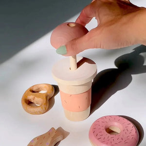 Wooden Toy LATTE CUP