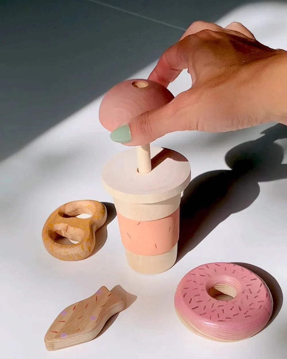 Wooden Toy LATTE CUP