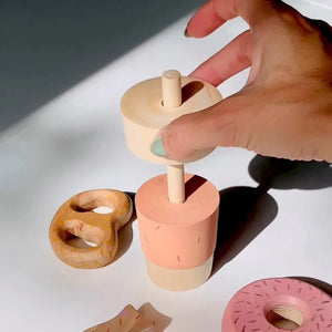 Wooden Toy LATTE CUP