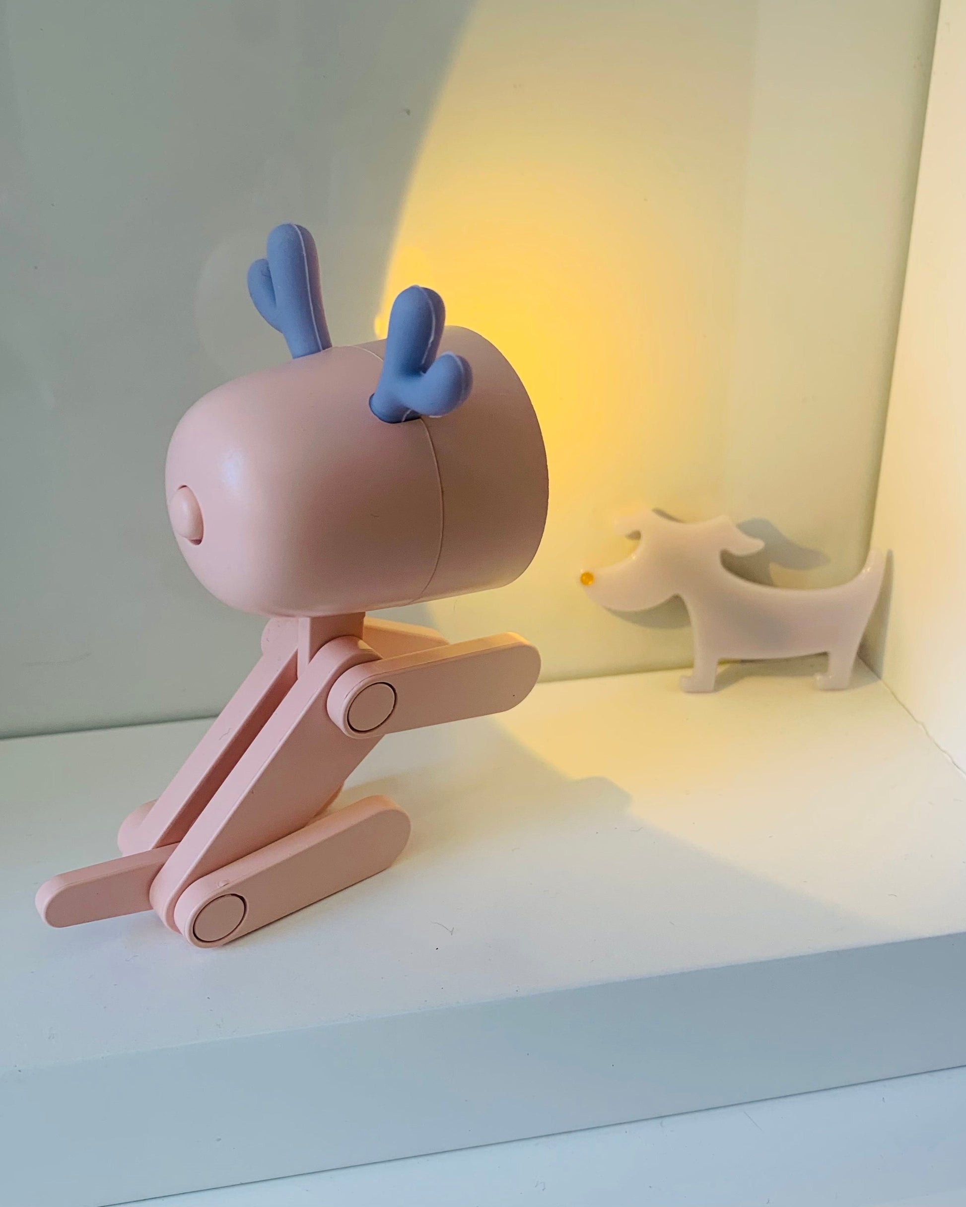 Little Monster-Chasing Flashlight Reindeer ❄️🌙 (available in 6 colors)