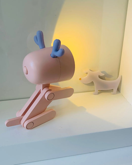 Little Monster-Chasing Flashlight Reindeer ❄️🌙 (available in 6 colors)
