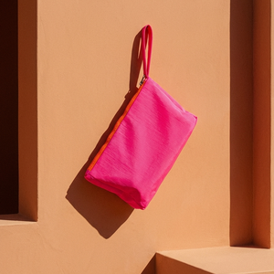 Toiletry Pouch "Organized Chaos" (Fuchsia) - Your Adventure Helper