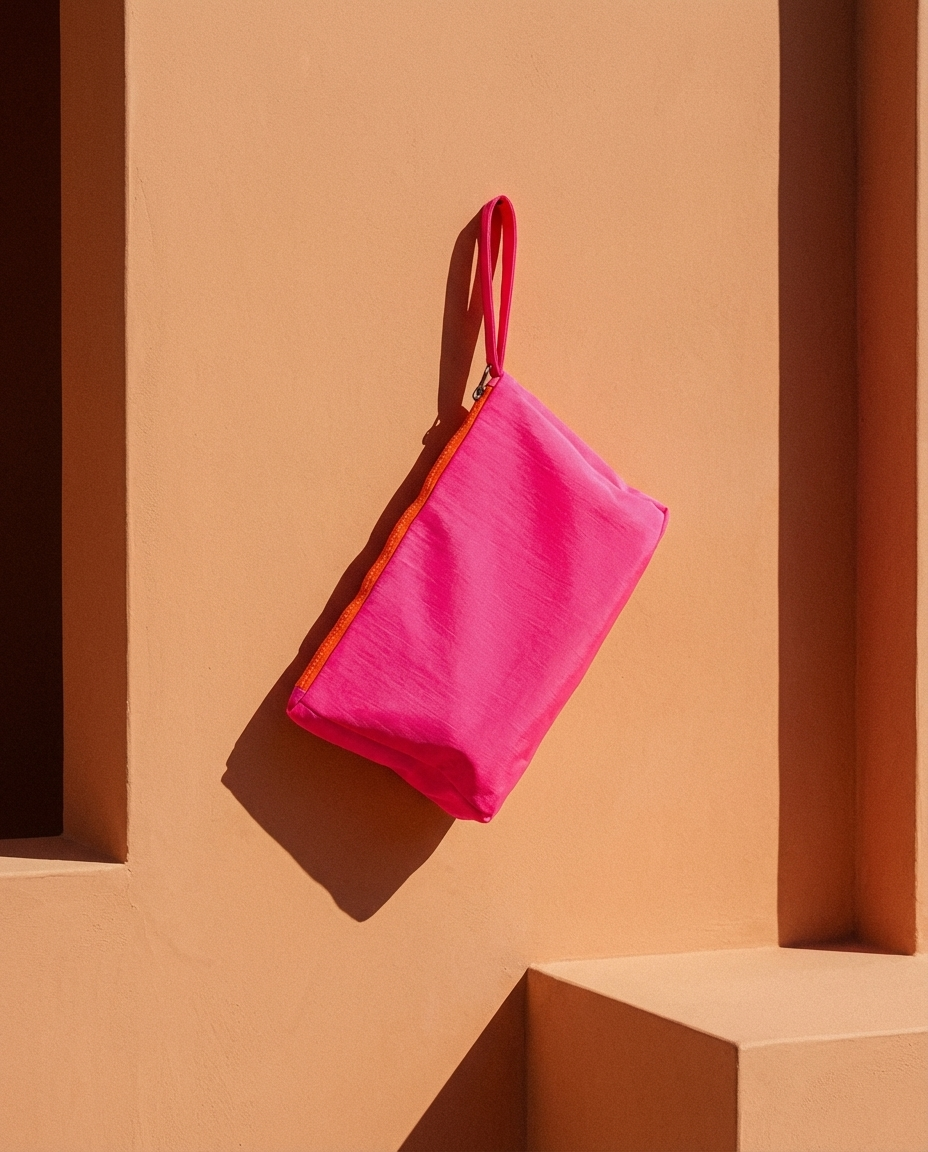 Toiletry Pouch "Organized Chaos" (Fuchsia) - Your Adventure Helper