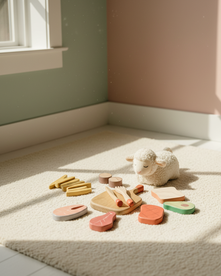 Wooden Toy BARBECUE
