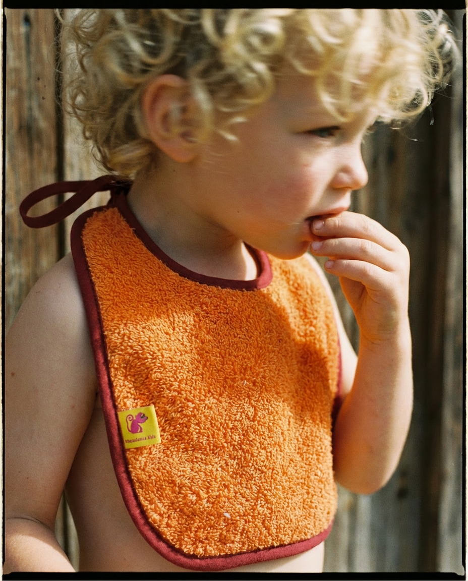 Reversible Bib "Pure Tenderness"