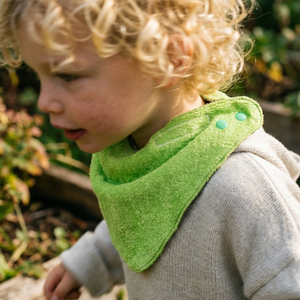 Bandana Bib de cotton terry mint