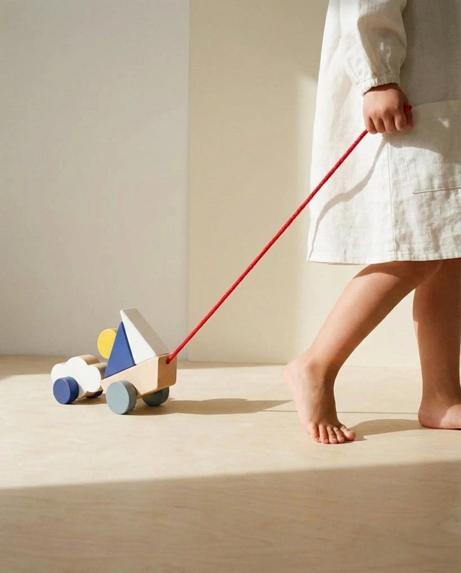 Wooden Toy "BOAT AND CLOUD"